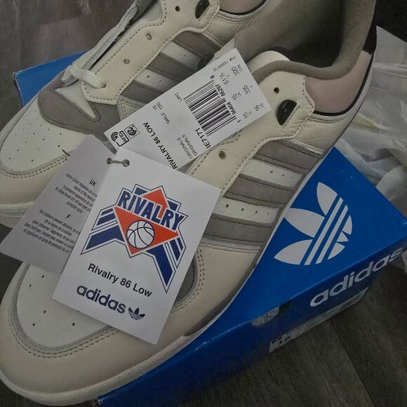 Mens Adidas Rivalry 86 Low - Picture 12 of 13
